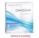 Oraquick Home Hiv Single Test Kit, Easy Use, Results 20MINS, Fda Non Rx Otc. Fixed Price $29.99.