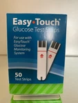Easy Touch Blood Glucose Test Strips 1 Boxes 50 Ct. Exp 03/2027 Free Shipping. Fixed Price $11.50.