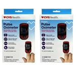 Cvs Health Portable Pulse Oximeter Oxygen Level & Rate Monitor Lot Of 2. Fixed Price $37.04.
