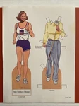 Babe Didrikson Zaharias Texas Olympian Paper Doll Full Color Tom Tierney 1989. Fixed Price $22.45.