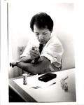 LG16 '90 Original Photo Man Injects Diabetes Medication Needle Medical Equipment. Fixed Price $20.00.