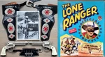 1947 Lone Ranger Gun & Holster Set In Box 8X10 Clayton Moore * Autographed Photo. Fixed Price $1499.00.
