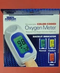 North American Health & Wellness Color-coded Finger Oxygen Meter. Fixed Price $12.49.