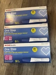 Lot Of 15 Total Cvs Health One Step Pregnancy Tests 8/27 Free Ship 99 % Accurate. Fixed Price $25.00.