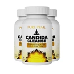 3-PACK Pure Peak Candida Cleanse Boost Gut & Colon Health 180 Capsules. Fixed Price $36.95.