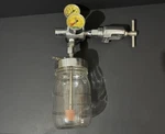 Mada Medical Oxygen Regulator 2 Gauge 1335 W/ Hudson Jar. Fixed Price $39.95.