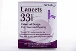 100 Easy Glide Diabetic Test Sterile Lancets 33 Gauge Fits Most Lancing Devices. Fixed Price $7.99.