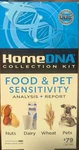 Homedna Food & Pet Sensitivity Analysis + Report Kit. Simple Cheek Swab. Fixed Price $9.00.