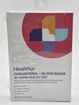 Healthyr Cholesterol + Blood Sugar At Home Test Exp: 07/2025 Sealed. Fixed Price $21.21.
