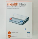 Ihealth Neo Wireless Blood Pressure Monitor Upper Arm Cuff Bluetooth Open Box. Fixed Price $36.00.
