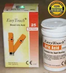 1 Box (25 Test Strips) Blood Uric Acid. Fixed Price $26.00.