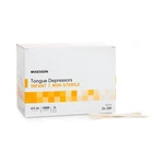 1000 Mckesson Infant Wood Tongue Depressor Pediatric Craft Sticks - Box. Fixed Price $17.96.