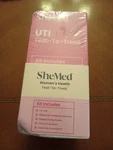 Shemed Health Test-to-treat Kit, 2 Urinary Tract Infection Tests, Yeast/bv. Fixed Price $13.00.