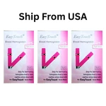 3 Box Blood Hemoglobin Test 25 Strips(easytouch Gcu/gchb Meter). Fixed Price $104.90.