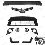 Corolla 2014-16 Front Upper Lower Grilles Bumper Reinforcement Fog Light Kit. Fixed Price $99.93.
