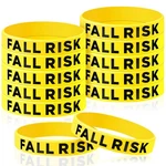 Sumind 12 Pcs Fall Risk Bracelet Emergency Alert 7.95 Inches, Yellow. Fixed Price $14.76.
