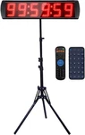 5'' Led Race Clock With Tripod - Remote Control Countdown Timer For Events. Fixed Price $298.99.