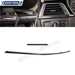 2X Carbon Fiber Style Center Dashboard Lower Strip Cover Kit For Bmw F30 F31 F34. Fixed Price $37.99.