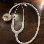 Rose Gold 2.0 Stethoscope, Adult, White Tube MDF747XPRG. Fixed Price $13.00.