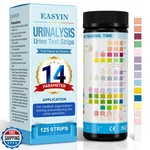 Easyin Urine Test Strips For Urinalysis 14 Parameter: 125 Ct Uti. Fixed Price $44.99.