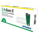 Ua Sure Ii Uric Acid Test Strips 25 Pcs For Meter Only By Apexbio. Fixed Price $54.35.