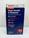 Cvs Heart Health & Diabetes Kit No Lab Fees - Exp 5/27 New Sealed. Fixed Price $14.21.