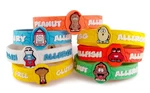 Allermates Allergy Wristbands Alert Medical Id Silicone Bracelet Emergency Jewel. Fixed Price $6.99.