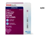 Cvs Health Ketone Test Strips Urinalysis 100 Count New Box. Fixed Price $5.99.