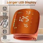 Ziqing Automatic Wrist Bp Monitor Home Use Blood Pressure Orange. Fixed Price $19.96.
