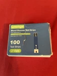 Lvonge Blood Glucose Test Strips 100 2 Vials Meter. Fixed Price $18.98.