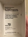 Welch Allyn Otoscope Throat Illuminator. Fixed Price $75.00.