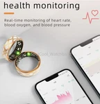 Smarthealth Size 9 Ring Activity Tracker Blood Pressure, Oxygen,heart Etc.. Fixed Price $32.49.