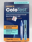 Reese's COLOTEST*02/28/2026*IMMUNOCHEMICAL Fecal Occult Blood (ifob). Fixed Price $8.99.