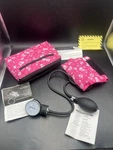 Prestige Medical Premium Adult Sphygmomanometer Pink Heart Patterned Cuff/case. Fixed Price $31.00.