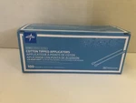 (200) Medline MDS202000 Sterile Sealed Cotton-tipped Wood Applicators 6" Swab. Fixed Price $7.20.