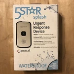 Greatcall (5STAR3-DIR-SLV) Urgent Response One-touch Waterproof Device Silver. Fixed Price $19.99.