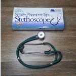 Mabis Legacy Sprague Rappaport-type Stethoscope Latex-free Green Single Head. Fixed Price $14.99.