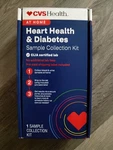 Cvs Heart Health & Diabetes Home Test Kit - No Lab Fees Exp 5/2027 New Sealed. Fixed Price $17.71.