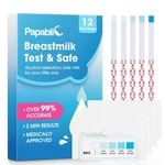 Papablic Alcohol Test Strips For Breastmilk, Quick Results In 12-COUNT. Fixed Price $19.90.