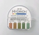 Hydrion QT-10 Test PAPER,QUATENARY,0-400 Ppm. 200 Pieces (exp. 12/15/2024). Fixed Price $285.00.