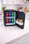 4 Liter Mini Fridge Cooler And Warmer With Led Light For Skincare Drinks. Fixed Price $39.99.