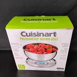 Cuisinart Precision Chef Kitchen Scale KS-06B 11 Lb Capacity Digital Stainless. Fixed Price $19.99.