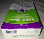 Azo Test Kit Dual Pack: Urinary Tract Infection Uti & Vaginal Ph. Expires 7/27. Fixed Price $15.00.