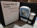 Roche Coaguchek Xs Coagulation Meter With Case And Test Strips (no Pen). Fixed Price $300.00.