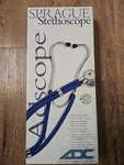 Adscope #641RB Sprague Professional Stethoscope Color Royal Blue 22 Inch. Fixed Price $23.50.