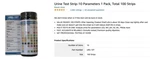 Best Brand U.s. Urine Test STRIP-10 Parameters Pack, Total 100 Strips. Fixed Price $15.99.