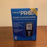 Omnis Health Embrace Pro Blood Glucose Meter Carrying Case Included Open Box New. Fixed Price $30.00.